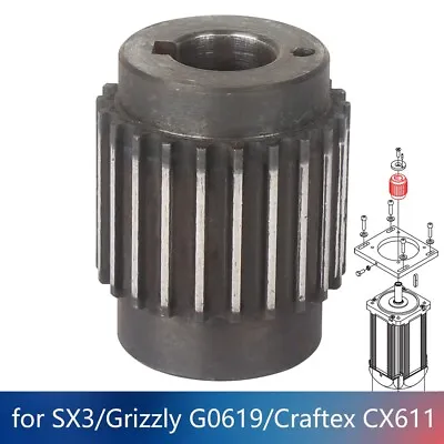 Buy Mini Mill Motor Tming Pulley For SIEG SX3/Grizzly G0619/JMD-3S/Craftex CX611 • 45.44$