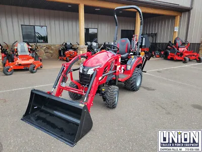 Buy 2023 Mahindra EMAX 20S 19HP HST 4WD Sub-Compact Tractor W/Loader & Backhoe New • 20,650$