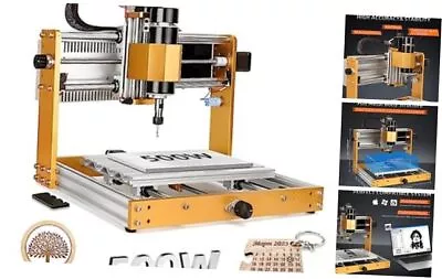 Buy  3018 PRO MAX CNC Machine 500W All-Metal CNC Router Machine 3 Axis 3018 Pro Max • 526.84$