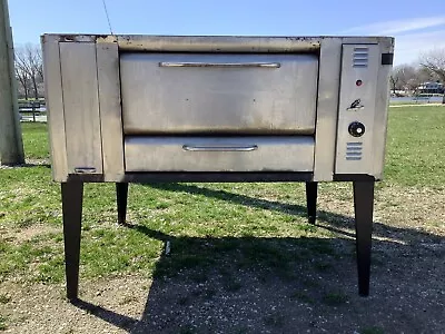Buy Pizza Oven Blodgett 999C Stone Deck Nat. Gas TESTED • 3,250$