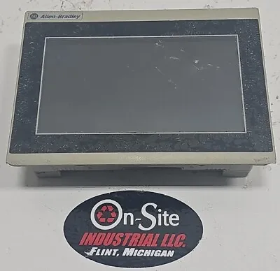 Buy Allen-Bradley 2711R-T7T Ser. A PanelView 800 HMI 7  Touch Screen. (Parts Only) • 199.99$