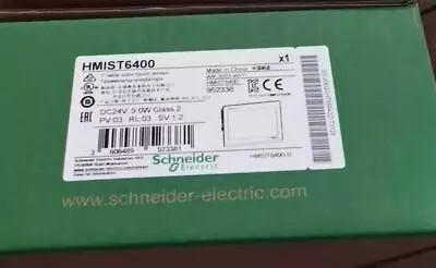 Buy Schneider HMIST6400 HMI Touch Screen New In Box Expedited Shipping 1PC • 1,031.83$