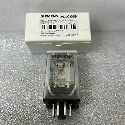 Buy Siemens 3TX71 DOUBLE CONTACT RELAY, COIL 24 VAC 50/60HZ   3TX7112-1LC13  • 34.99$