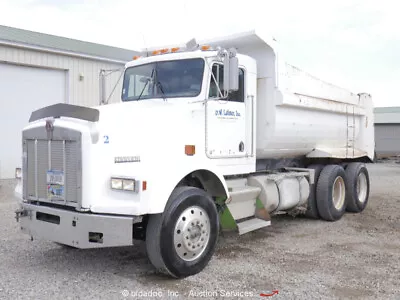Buy Kenworth T800 T/A 10 Yard Dump Truck CAT 3406 Eaton 9-Spd Manual A/C • 1$