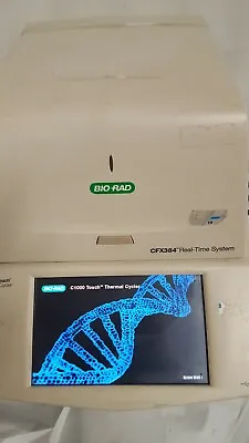 Buy Bio-Rad  Real-Time PCR System CFX384 TOUCH SCREEN CT 1000 MUST READ LISTING  • 10,000$