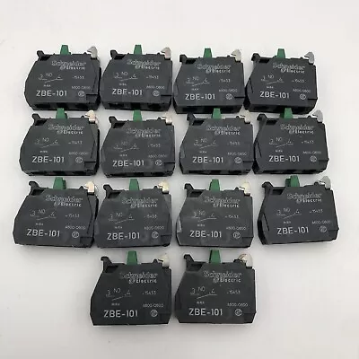 Buy Lot Of 14 Schneider Electric ZBE 101 Contact Blocks READ • 34.99$