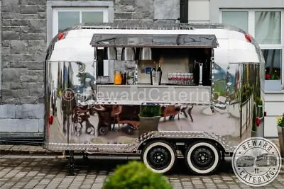 Buy New Airstream Mobile Food Trailer Best For Burger Gin Prosecco Pizza & Coffee • 22,238.66$