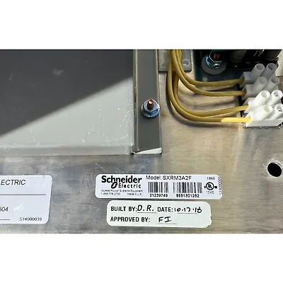 Buy Schneider Electric SXRM3A2F Medical Isolated Power Panels IG2000P NEMA 6-20R • 479.98$