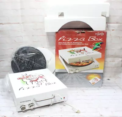 Buy Cuizen Pizza Box Countertop Pizza Oven With 12  Rotating Pan - New In Box • 185.99$