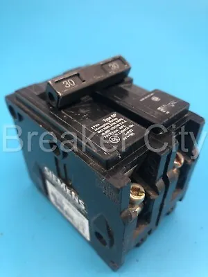 Buy Siemens Q230 30 Amp 2 Pole Type QP Circuit Breaker ITE 120/240VAC 30A 2P Plug On • 13.99$