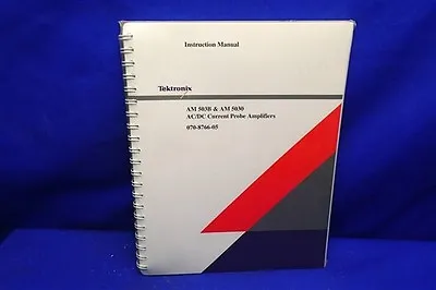 Buy Tektronix Am 503b & Am 5030 Ac/dc Current Probe Amplifiers Instruction Manual • 45$