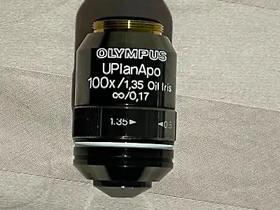 Buy Olympus UPlanApo 100x /1.35 ∞/0.17. Oil Immersion Iris Microscope Objective • 335.33$