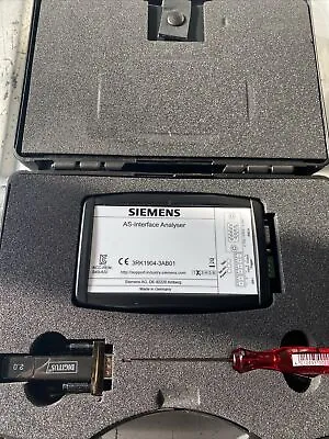 Buy SIEMENS 3RK1904-3AB01 SIEMENS AS-Interface Analyzer V2 Diagnostic Unit • 3,149.99$