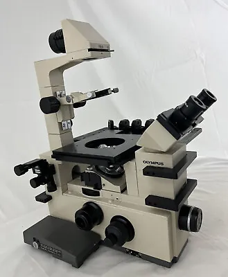 Buy Olympus IMT-2 Phase Contrast Microscope W/ Manipulator Platform, Objectives • 895$
