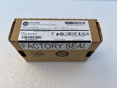 Buy Allen Bradley 1762-IF2OF2 MicroLogix 2CH Input/ 2CH Output Analog Module 2022 • 360.99$