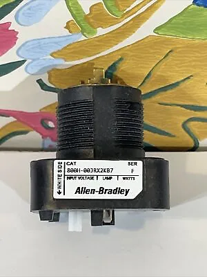 Buy Allen Bradley 800H-00JRX2KB7 800H00JRX2KB7 30mm 3-Position Selector Switch Part • 27.50$