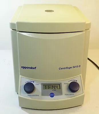 Buy Eppendorf 5415D Microcentrifuge With F45-24-1 Rotor & Lid; EXCELLENT CONDITION • 450$
