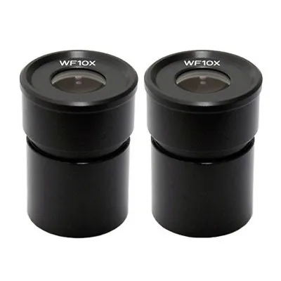 Buy AmScope EP10X305 Pair Of WF10X Microscope Eyepieces (30.5mm) • 48.99$
