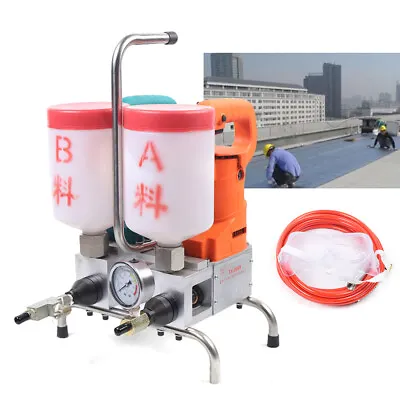 Buy High Pressure Grouting Machine Injection Pump Building Leak Stoppage Tool 110V • 383.80$