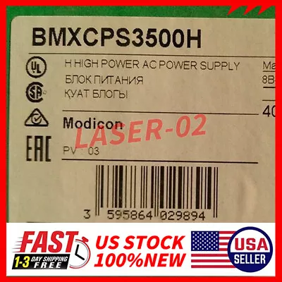 Buy New Sealed Schneider BMXCPS3500H Electric Modicon Free Shipping • 768$
