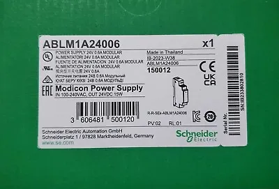 Buy Schneider Electric ABLM124006 Modicon Power Supply 24V • 70$