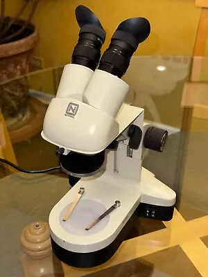 Buy National Stereo Binocular Optical Microscope With 2 W10X/20 Eyepieces,NICE! • 95$