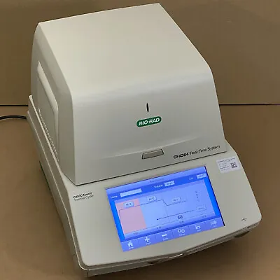 Buy Bio-Rad CFX384 C1000 Touch Real-Time PCR Detection System, Apr 22 Cal, Mfg 2020 • 16,170$