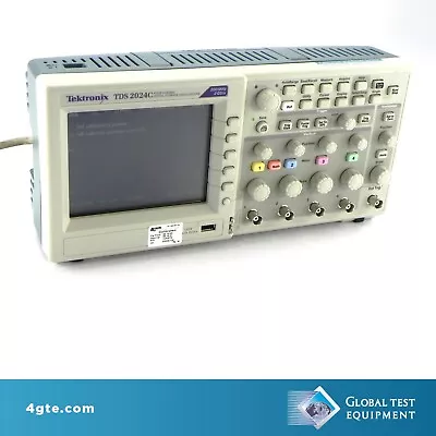 Buy Tektronix TDS2024C Digital Oscilloscope, 4-Port, 200 MHz, 2 Gs/s • 750$