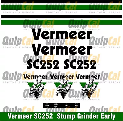 Buy Vermeer SC252 Stump Grinder Decal Set. Many Other Vermeer Grinder Sets Available • 70$