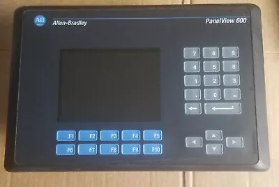 Buy Allen Bradley 2711-K6C8 Ser B FRN 4.00 PanelView 600 HMI *Keypad Original Great* • 649.95$