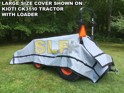 Buy Large Outdoor Compact Tractor Cover Usa Made Kubota L New Holland Massey Ford • 379$