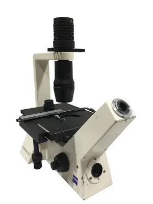 Buy Carl Zeiss Invertoskop 40C Inverted Phase Contrast Microscope 451208 - POWERS ON • 300$