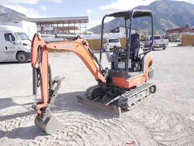 Buy 2016 Kubota KX018-4 Hydraulic Mini Excavator Rubber Tracks Hyd Thumb Q/C • 1$
