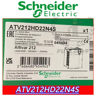 Buy Engineers: Brand New Schneider ATV212HD22N4S VFD -High Quality, Free Ship • 1,665$