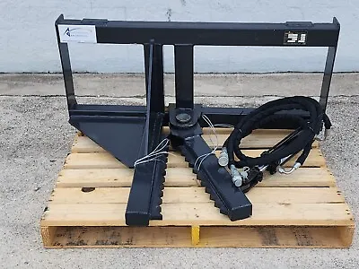 Buy Tree And Post Puller Attachment Land Honor Fits Skid Steer Quick Connect • 1,599$