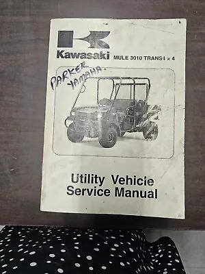 Buy Kawasaki 2005-2006 Mule 3010 Trans 4x4 Utility Vehicle Service Manual  • 30$