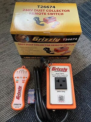 Buy Grizzly 240V Dust Collector Remote Control Switch, Never Used. • 89.95$