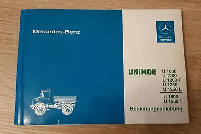 Buy Mercedes Unimog 424 + 425 Operating Instructions • 53.92$
