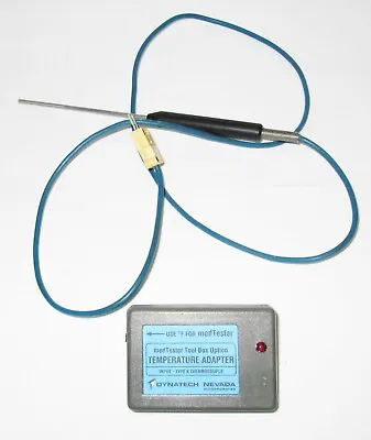 Buy Dynatech Nevada MedTester Tool Box Temperature Adapter Option W/ Thermocouple   • 55$