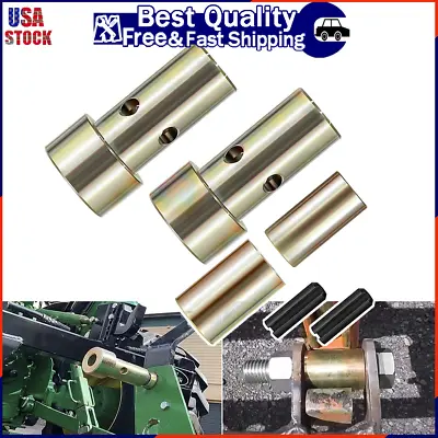 Buy 6PCS Category 1 3-Point Tractor Cat 1 Quick Hitch Bushing Roll Pins Kit TK95029 • 40.69$