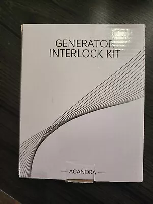 Buy Generator Interlock Kit For Siemens 200 Amp Panels, Silver, Open Box • 64$