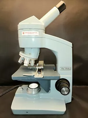 Buy American Optical 160 Microscopes -Gray- Tested • 35$