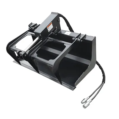 Buy 36  42  54  CID Attachments Mini Skid Steer Grapple Bucket With Attachment Plate • 1,434.50$
