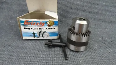 Buy (B24) Grizzly Industrial Key Type Drill Chuck With Key • 10.70$