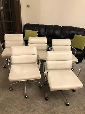 Buy Authentic 2008 Herman Miller Eames Leather Softpad Executive Office Chair • 1,250$