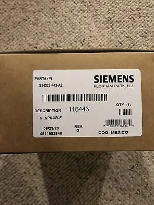 Buy Siemens SLSPSCR-F42-A2 Horn Strobe • 22.99$