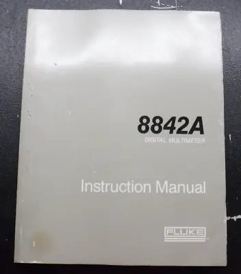 Buy 8842A Digital Multimeter - Instruction Manual • 29.99$