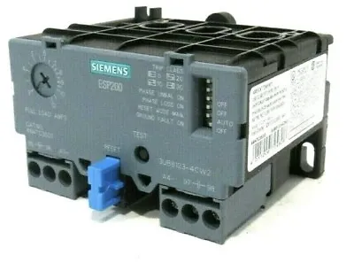 Buy New Siemens 3-12 Amp Solid State Overload Relay Esp200 48atc3s00 3ub8123-4cw2 • 73.30$