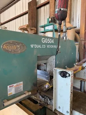 Buy Grizzly Resaw W/3 Hp Motor G0504 16  Dual Co Veyor And Cyclone Dust Collector • 15,999$