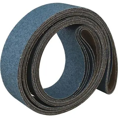 Buy Grizzly T34024 3  X 79  Zirconia Belts, Assorted Grit, 5 Pk. • 100.95$